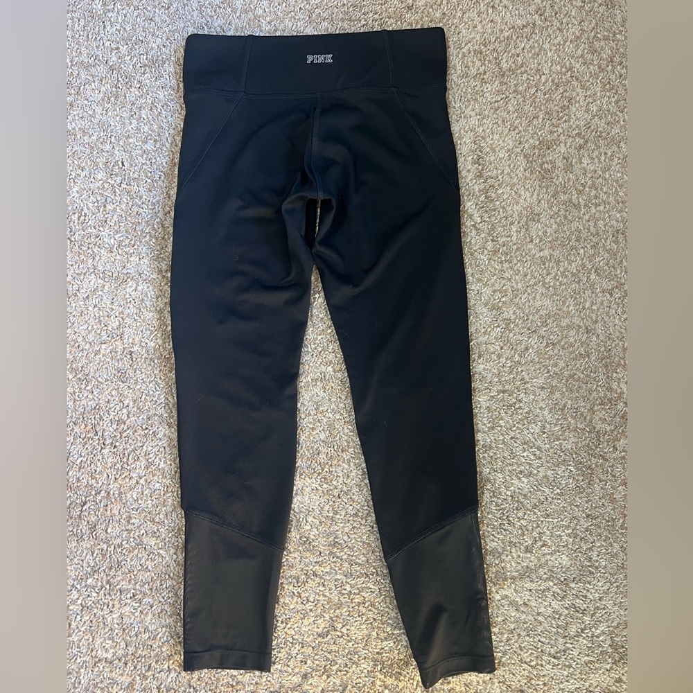 Victoria's Secret Pink Ultimate Black Leggings Size XS